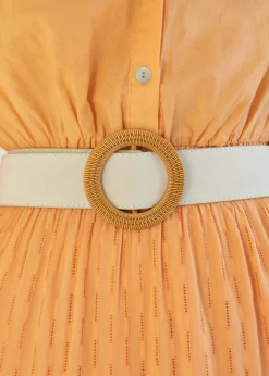 Women Gingham & Heels Belts>Rexah Suede Look Belt