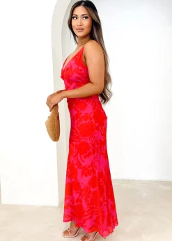Women Gingham & Heels Maxi><noscript><img width=