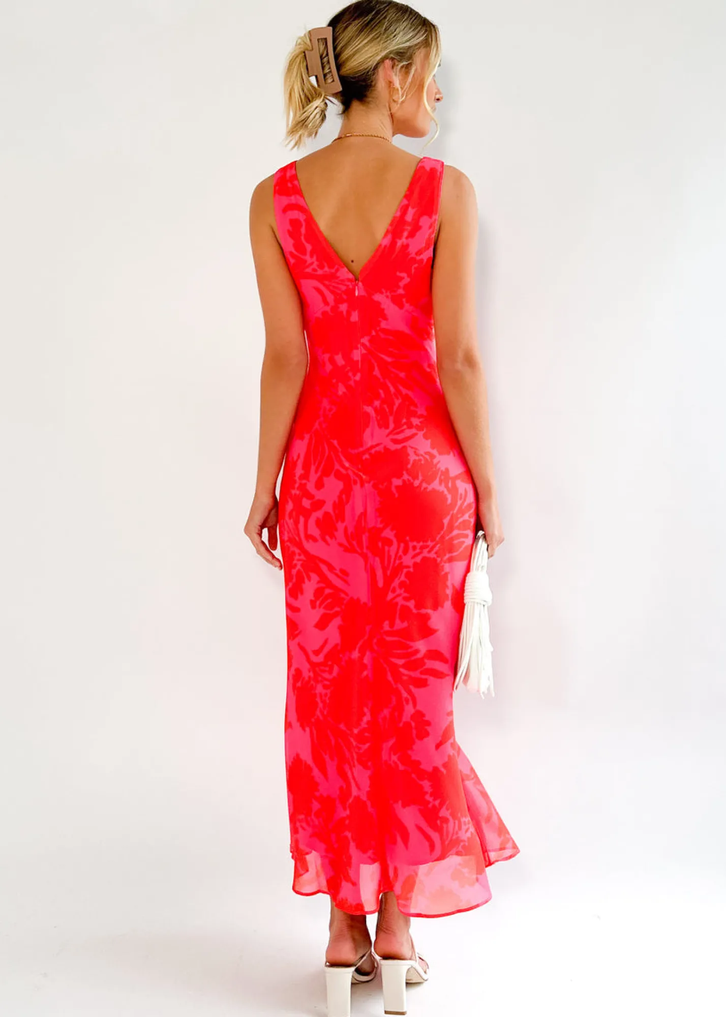 Women Gingham & Heels Maxi>Rhialyn Maxi Dress