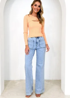 Women Gingham & Heels Knit Tops>Rihah Knit Top