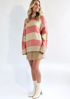 Women Gingham & Heels Sweaters><noscript><img width=