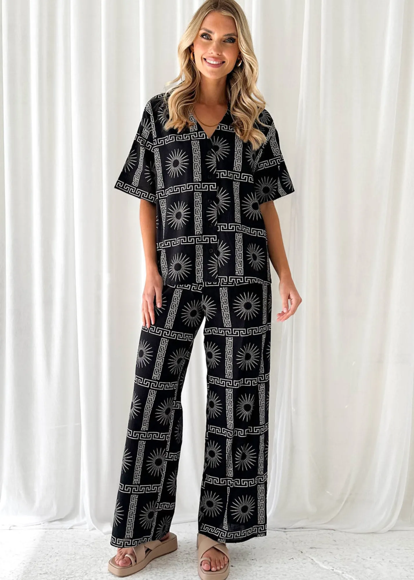 Women Gingham & Heels Sets>Roberts Set