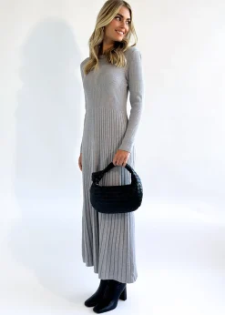 Women Gingham & Heels Knit Dresses><noscript><img width=