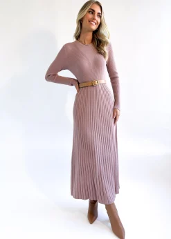Women Gingham & Heels Knit Dresses><noscript><img width=