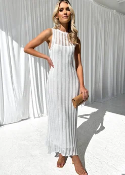 Women Gingham & Heels Midi>Rogena Knit Midi Dress