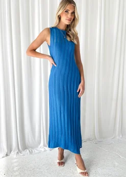 Women Gingham & Heels Midi>Rogena Knit Midi Dress