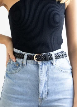Women Gingham & Heels Belts>Rosamonde Braided Belt