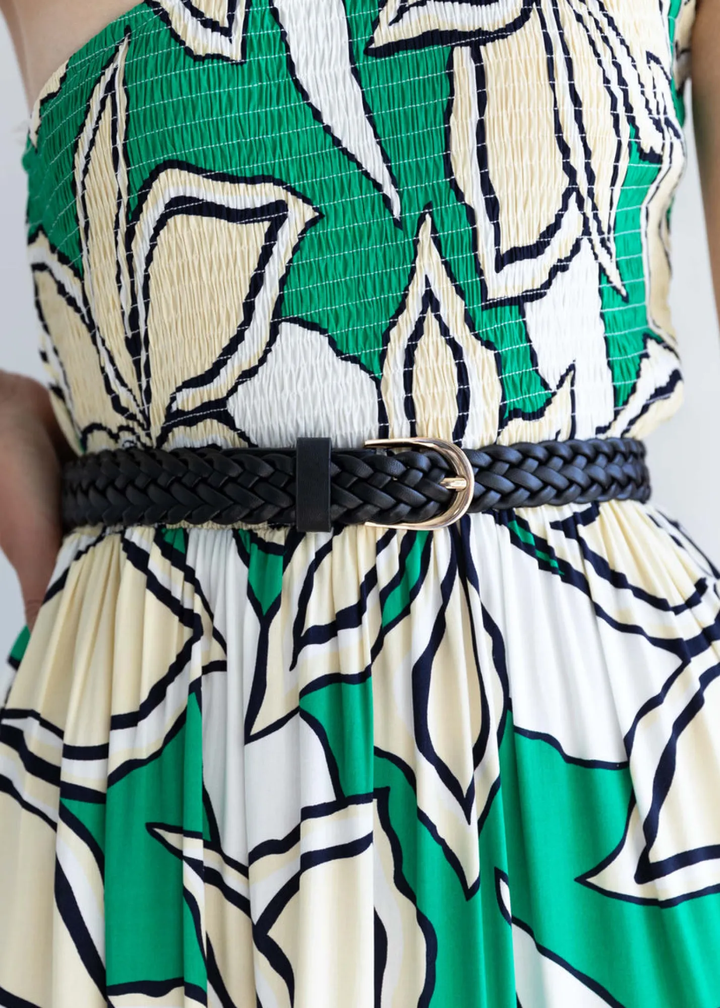 Women Gingham & Heels Belts>Rosamonde Braided Belt
