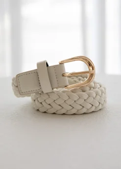 Women Gingham & Heels Belts>Rosamonde Braided Belt