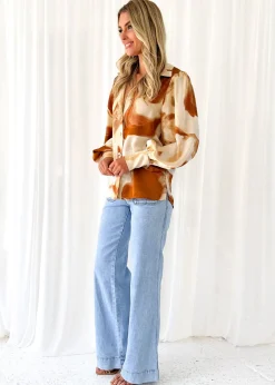 Women Gingham & Heels Shirts><noscript><img width=