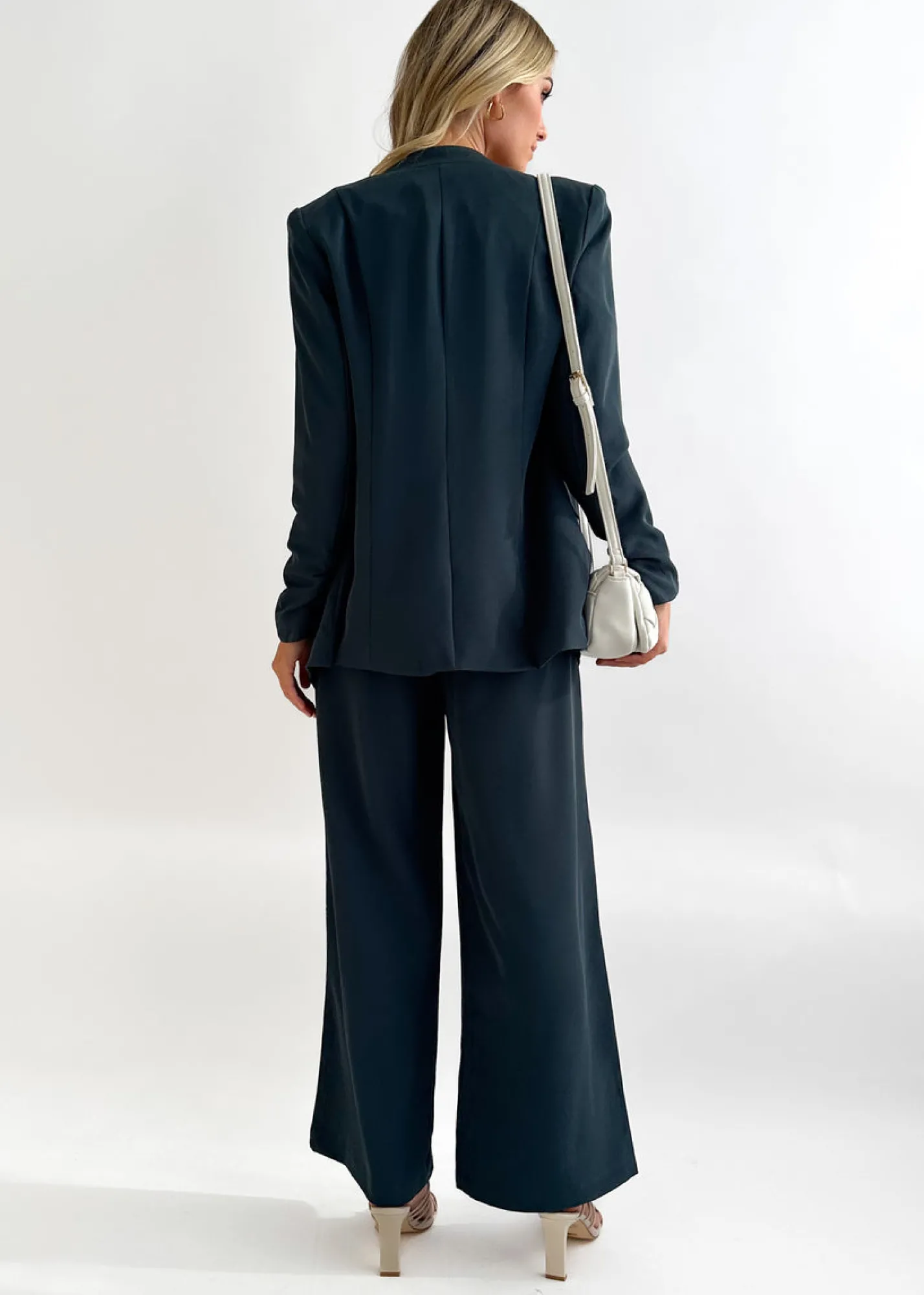 Women Gingham & Heels Sets>Rowan Blazer