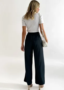 Women Gingham & Heels Pants><noscript><img width=