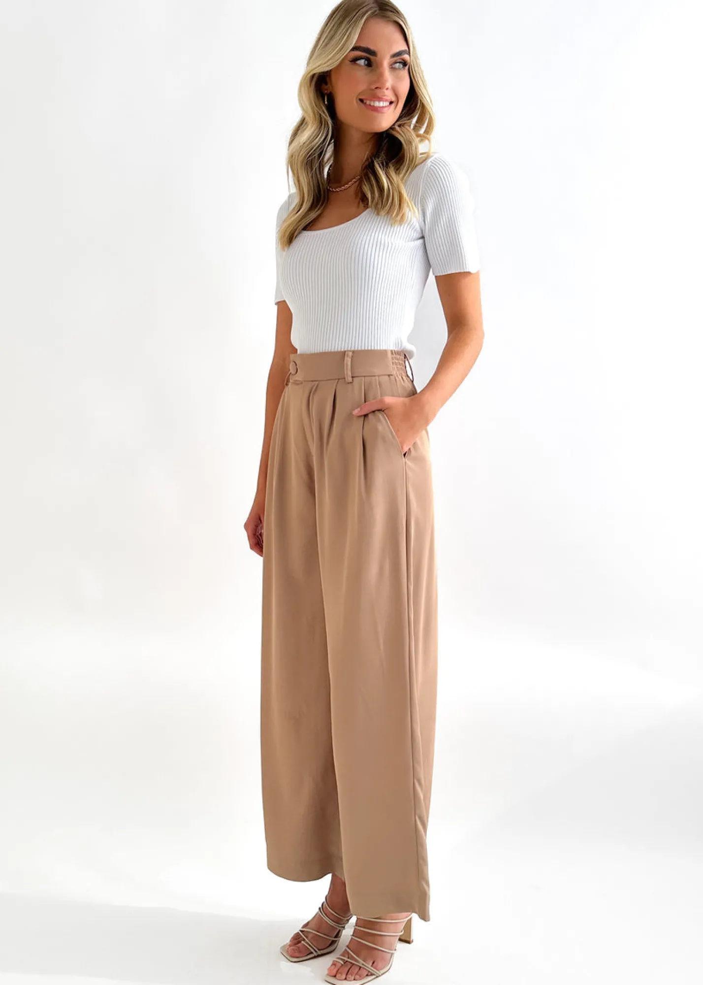 Women Gingham & Heels Sets>Rowan Pants