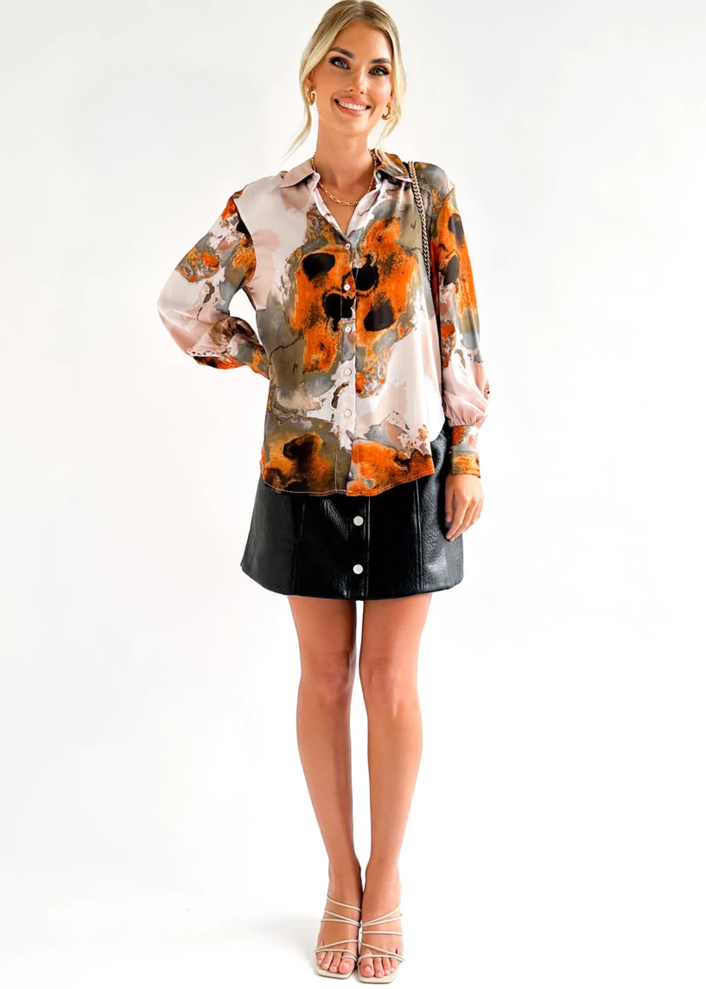 Women Gingham & Heels Blouses>Rubyline Blouse