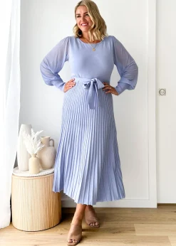 Women Gingham & Heels Midi>Rulie Knit Midi Dress