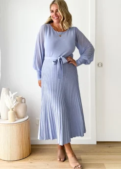 Women Gingham & Heels Knit Dresses><noscript><img width=