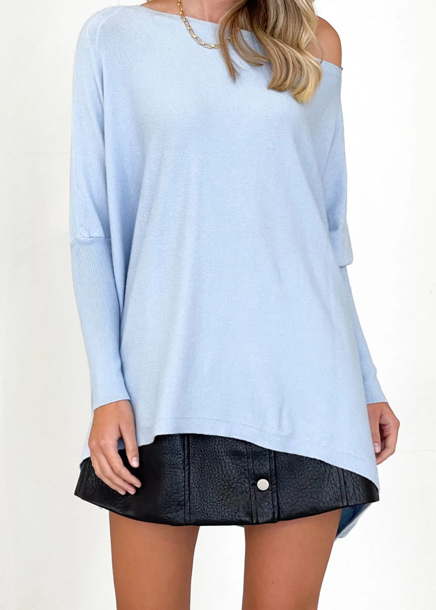 Women Gingham & Heels Knit Tops>Ryden Knit Top