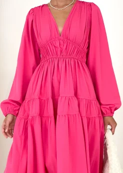 Women Gingham & Heels Maxi><noscript><img width=