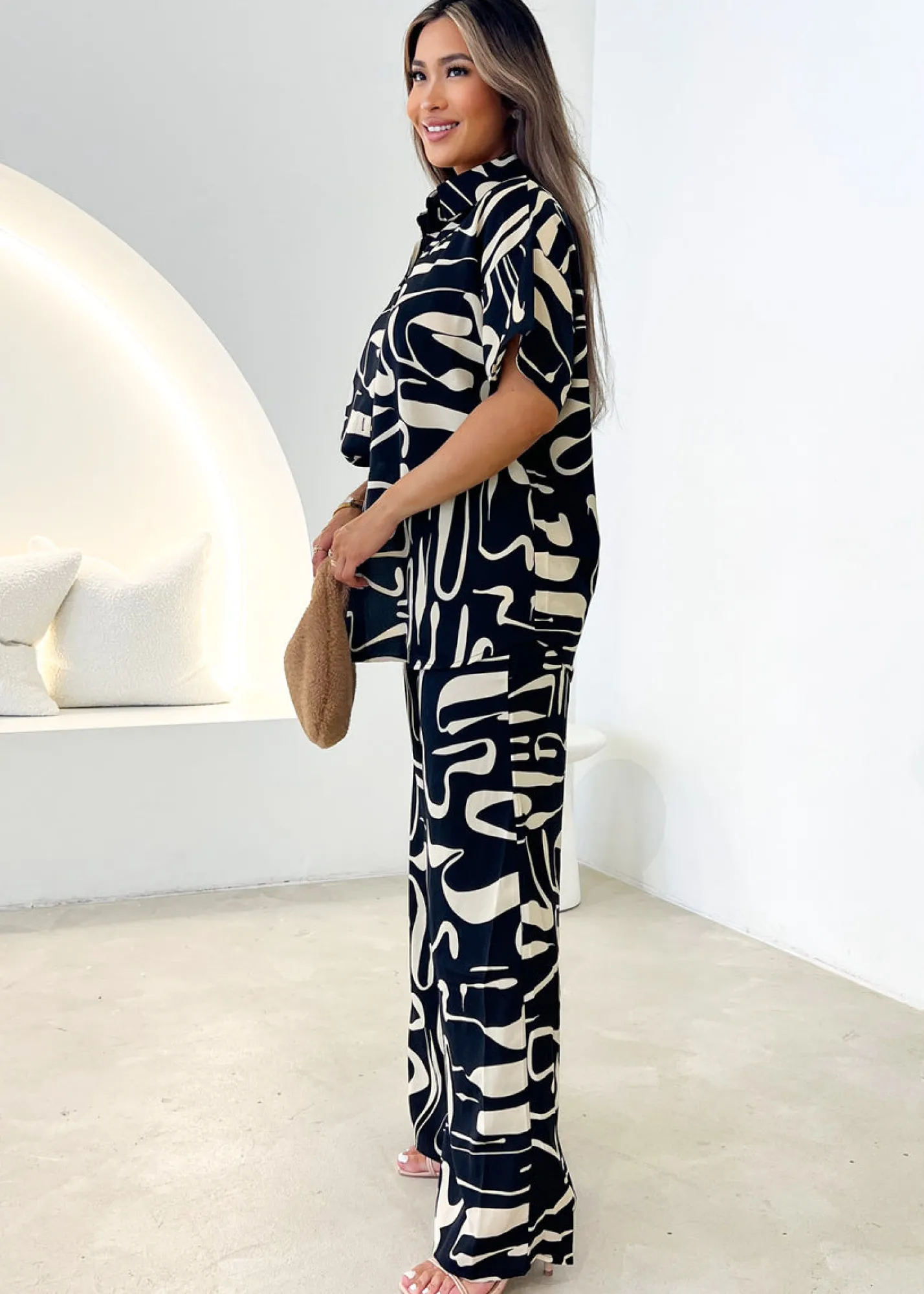 Women Gingham & Heels Sets>Safara Set