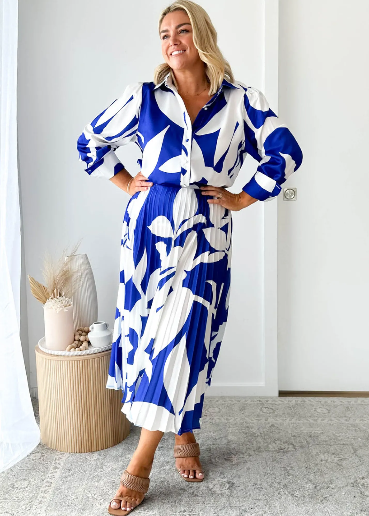 Women Gingham & Heels Sets>Saki Shirt