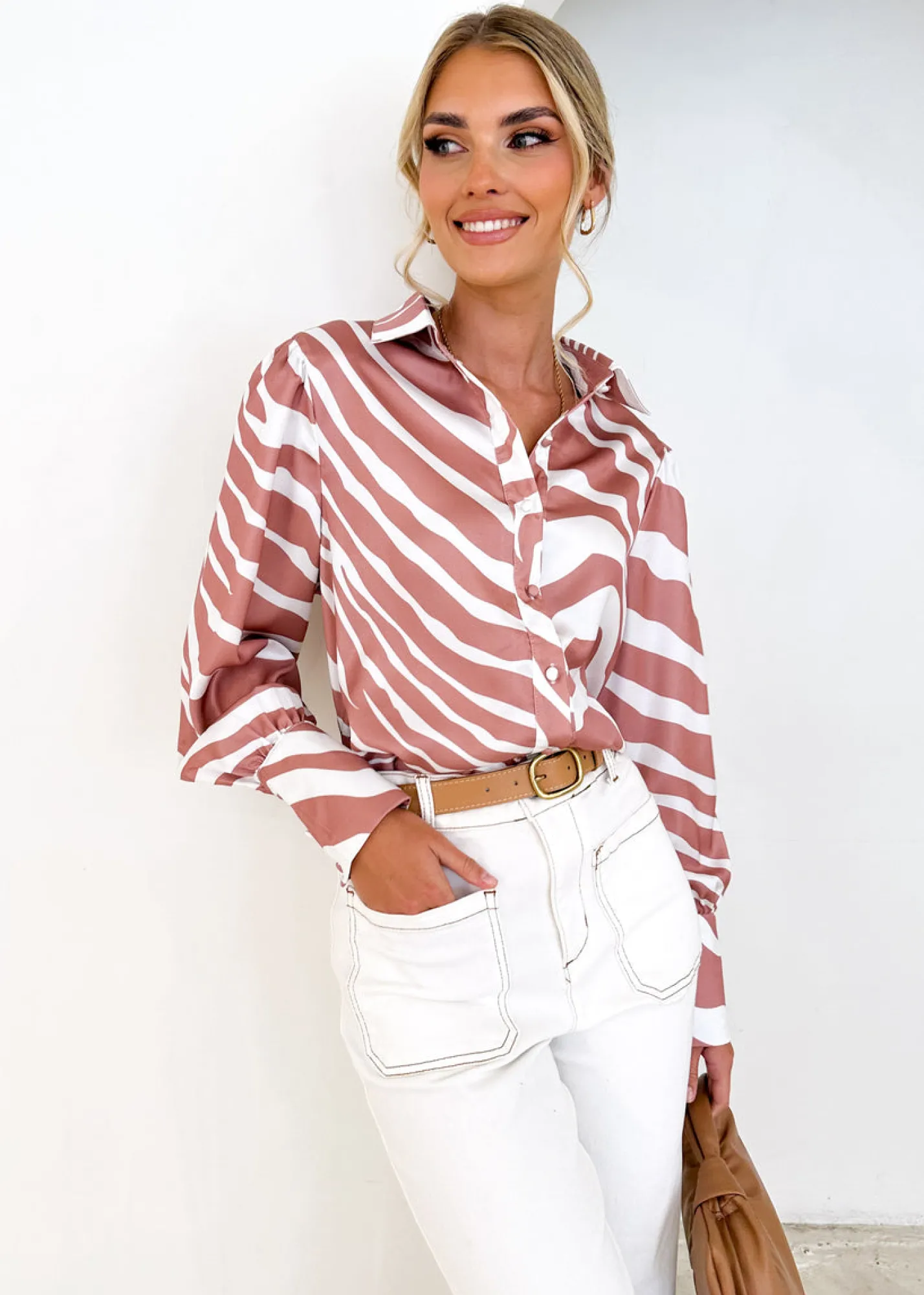 Women Gingham & Heels Shirts>Saki Shirt