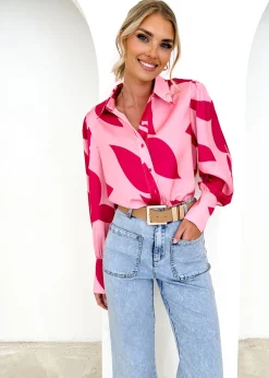 Women Gingham & Heels Shirts>Saki Shirt