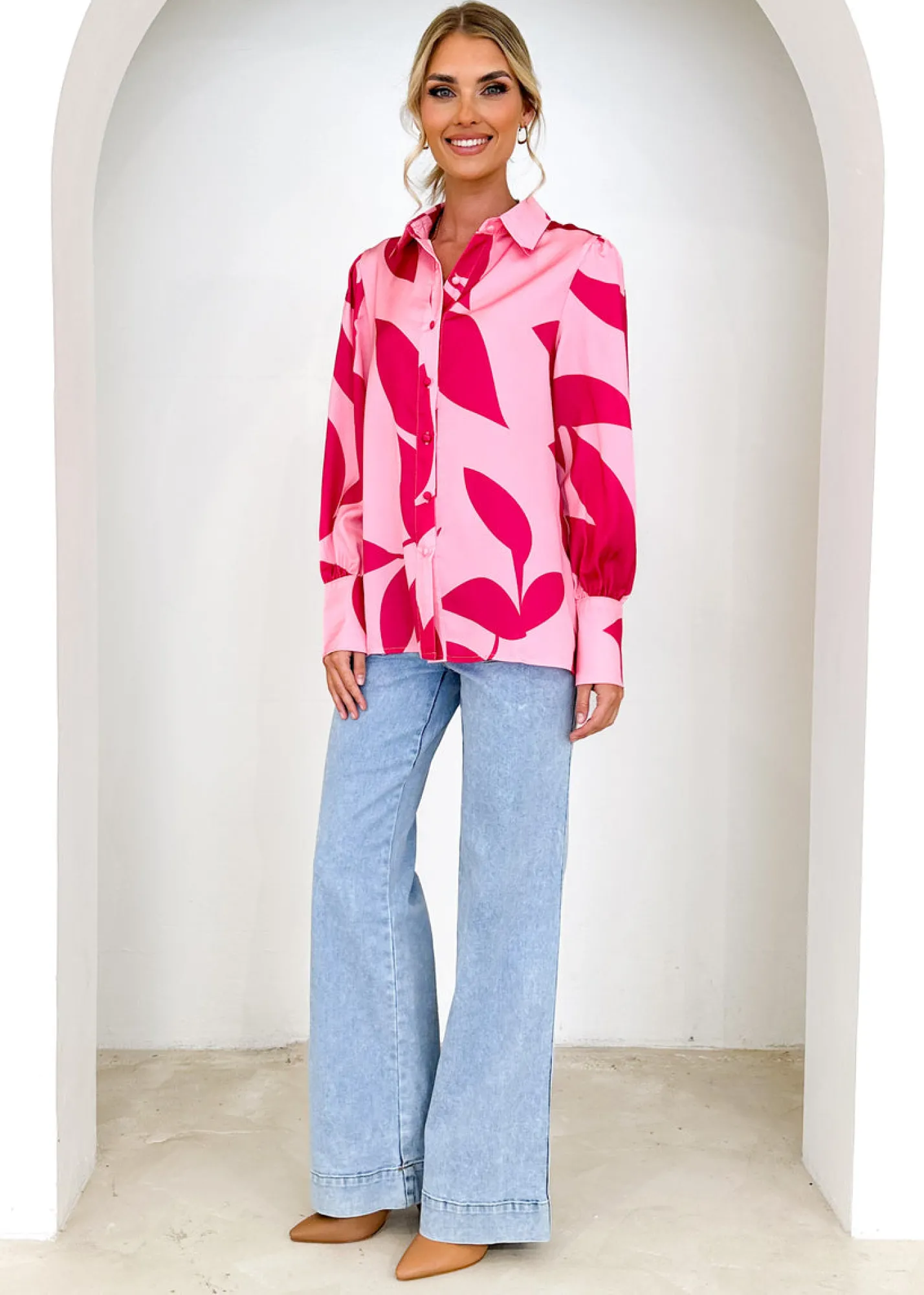 Women Gingham & Heels Shirts>Saki Shirt