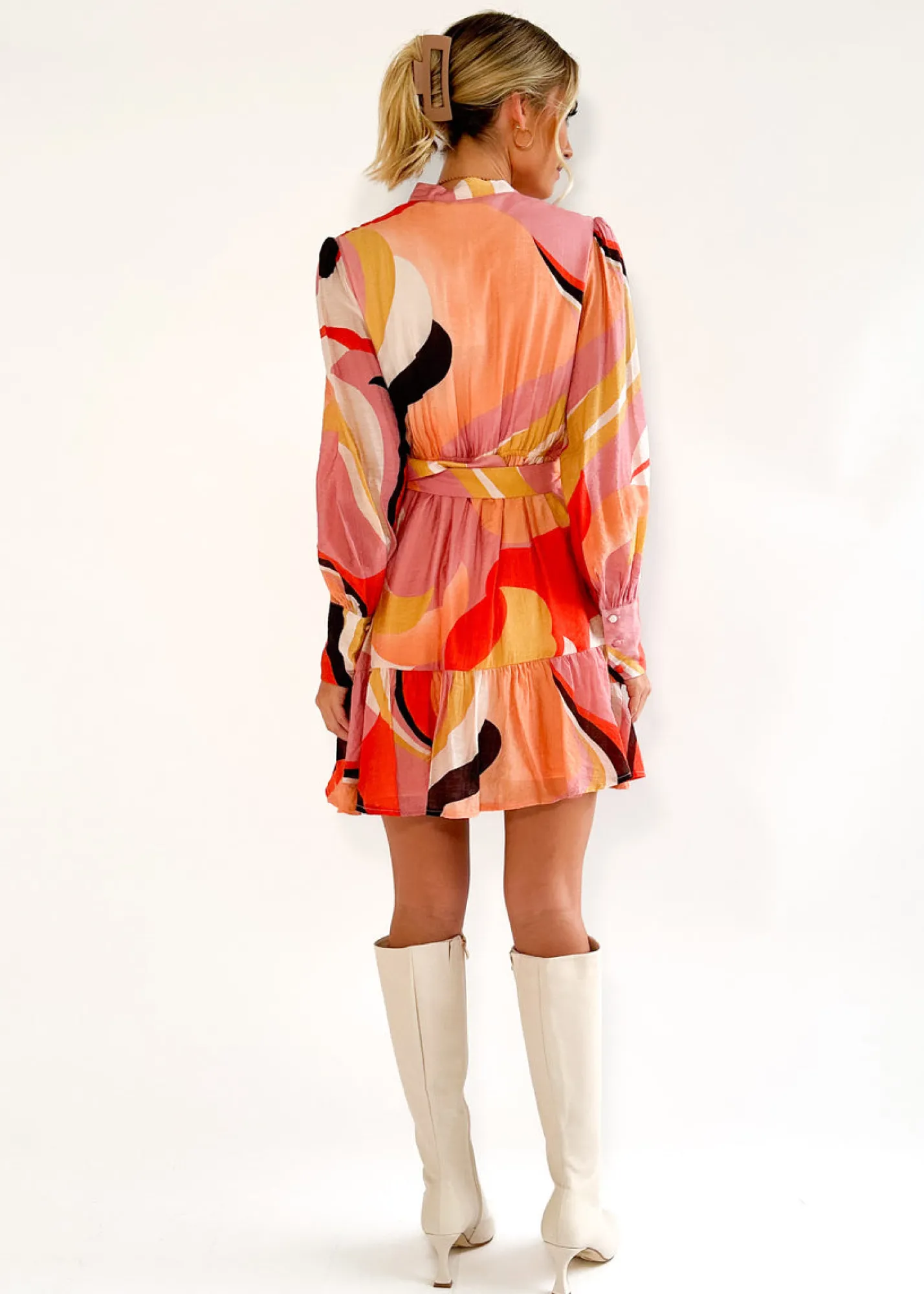 Women Gingham & Heels Short>Samara Dress