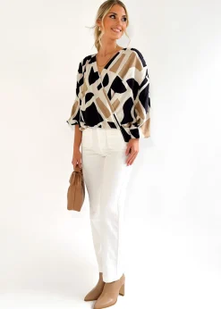 Women Gingham & Heels Blouses><noscript><img width=