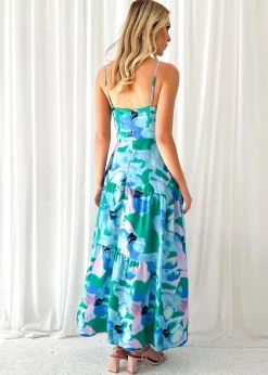 Women Gingham & Heels Maxi><noscript><img width=