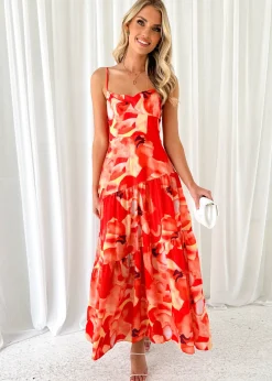 Women Gingham & Heels Maxi>Seona Maxi Dress