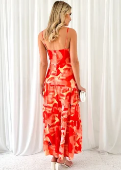 Women Gingham & Heels Maxi><noscript><img width=
