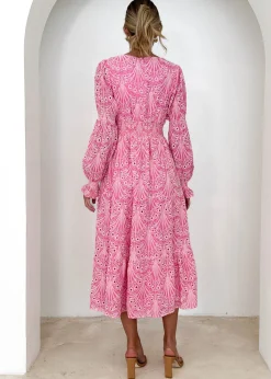 Women Gingham & Heels Maxi><noscript><img width=