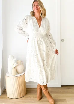 Women Gingham & Heels Maxi><noscript><img width=
