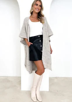 Women Gingham & Heels Singlets/Camis>Sharna Sleeveless Cardi