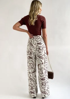 Women Gingham & Heels Pants><noscript><img width=