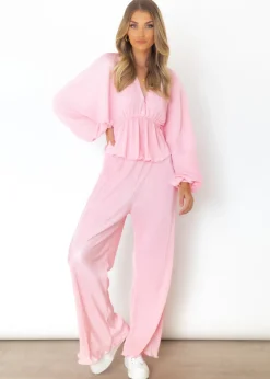 Women Gingham & Heels Pants><noscript><img width=