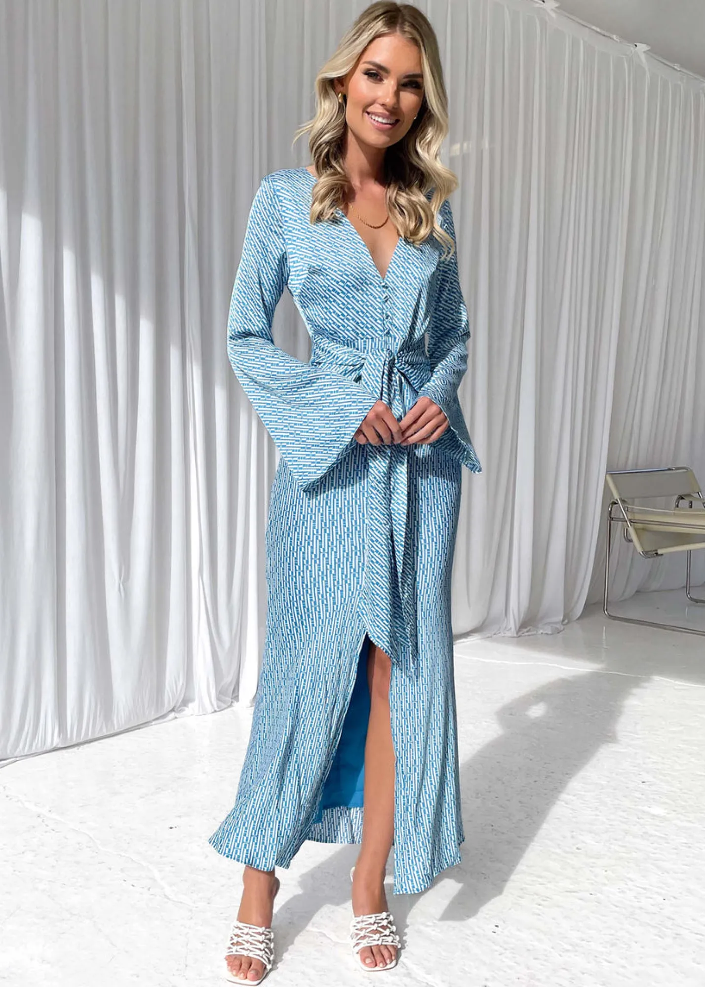 Women Gingham & Heels Maxi>Shonia Maxi Dress