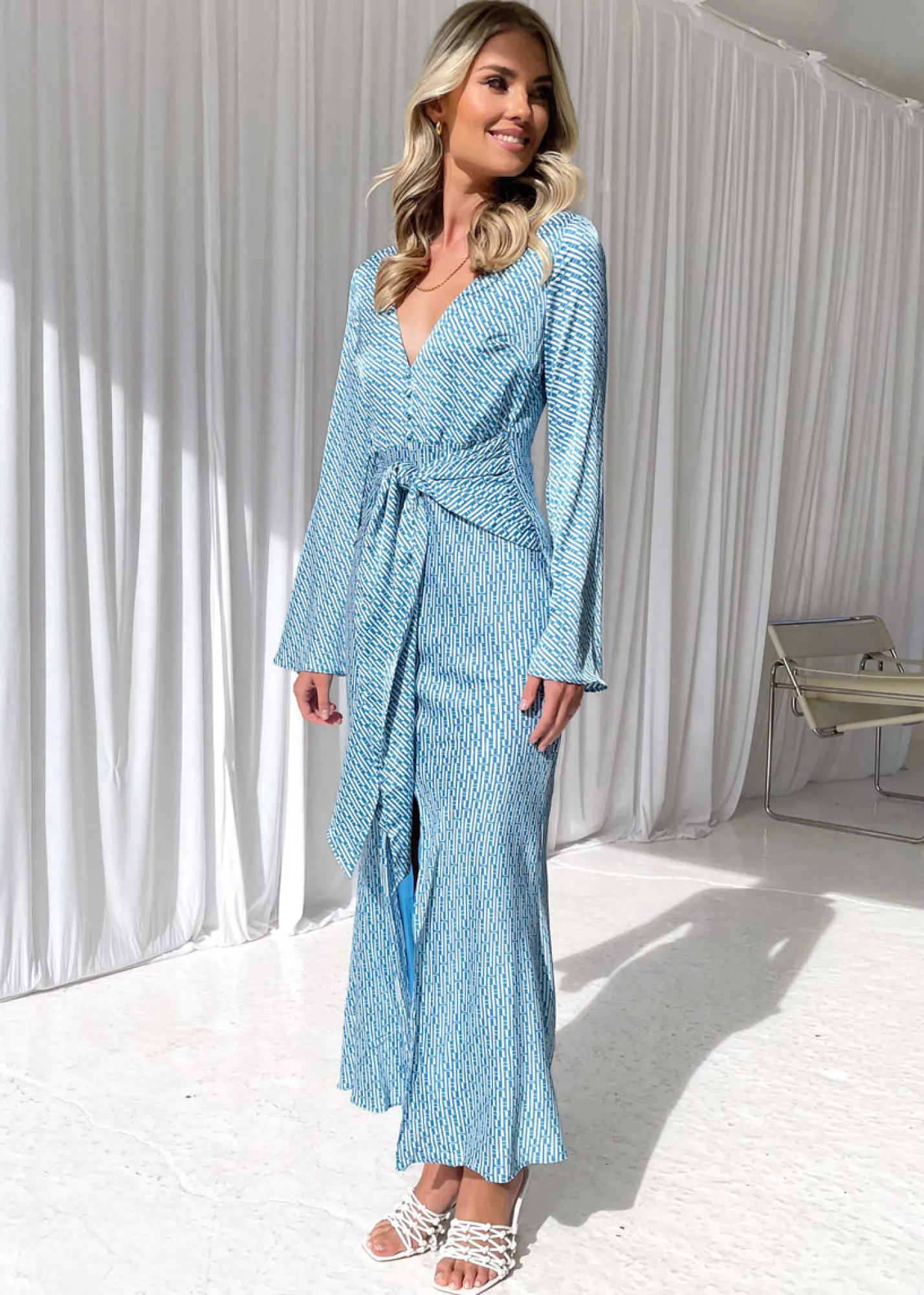 Women Gingham & Heels Maxi>Shonia Maxi Dress