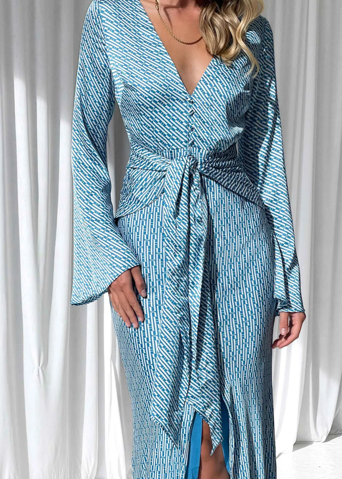 Women Gingham & Heels Maxi>Shonia Maxi Dress