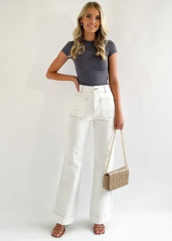 Women Gingham & Heels Basic Tops><noscript><img width=