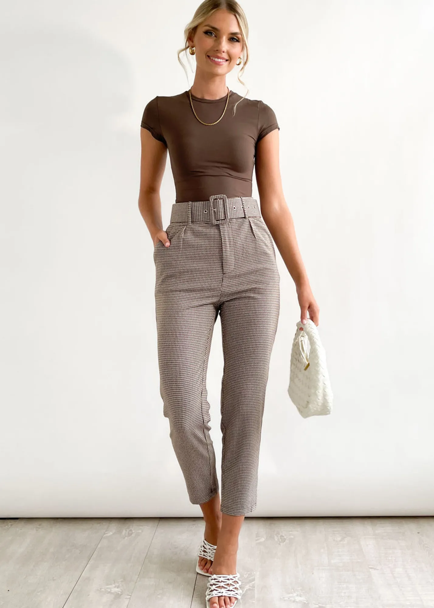 Women Gingham & Heels Basic Tops>Sirelle Top