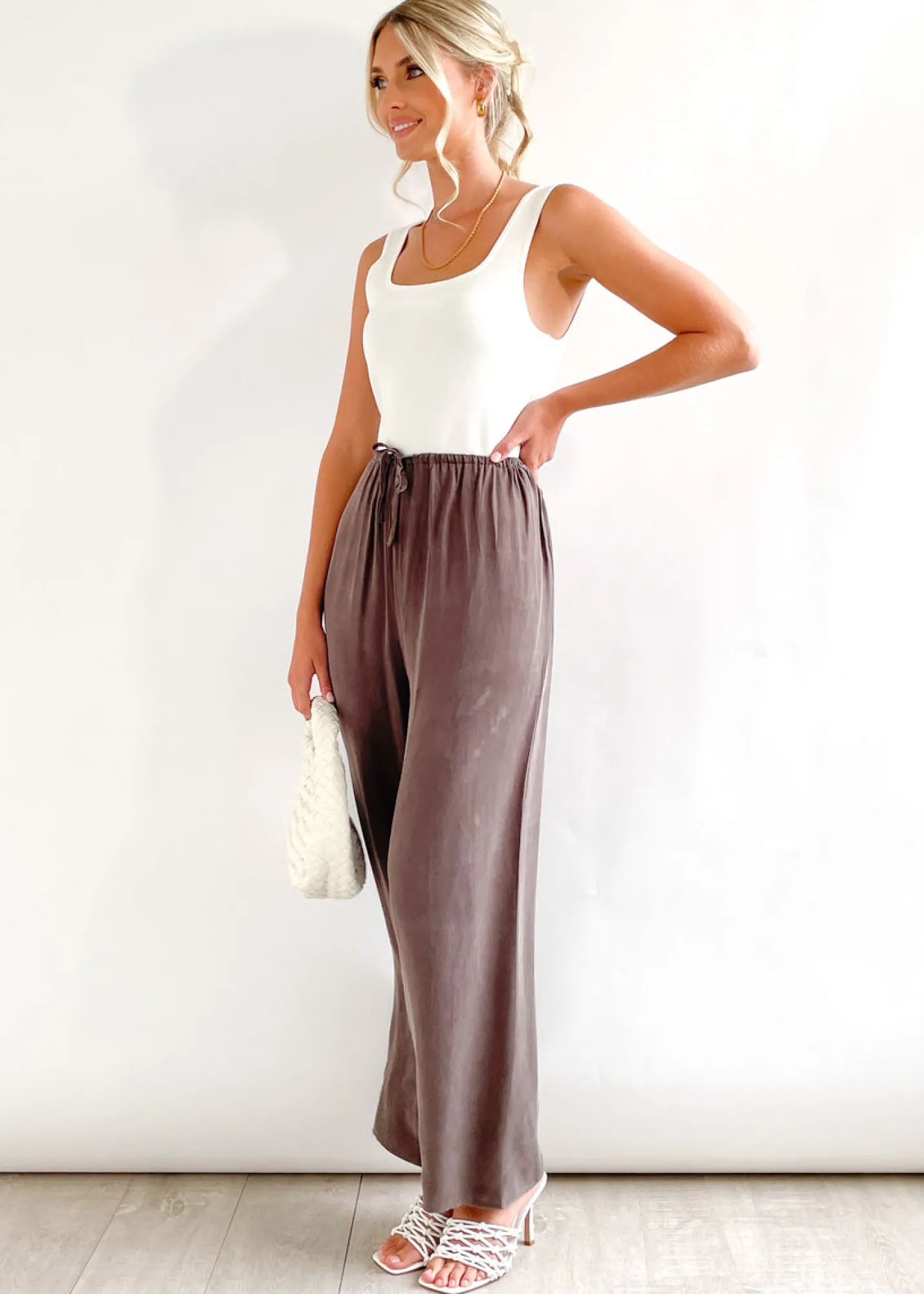 Women Gingham & Heels Pants>Sirene Cupro Pants