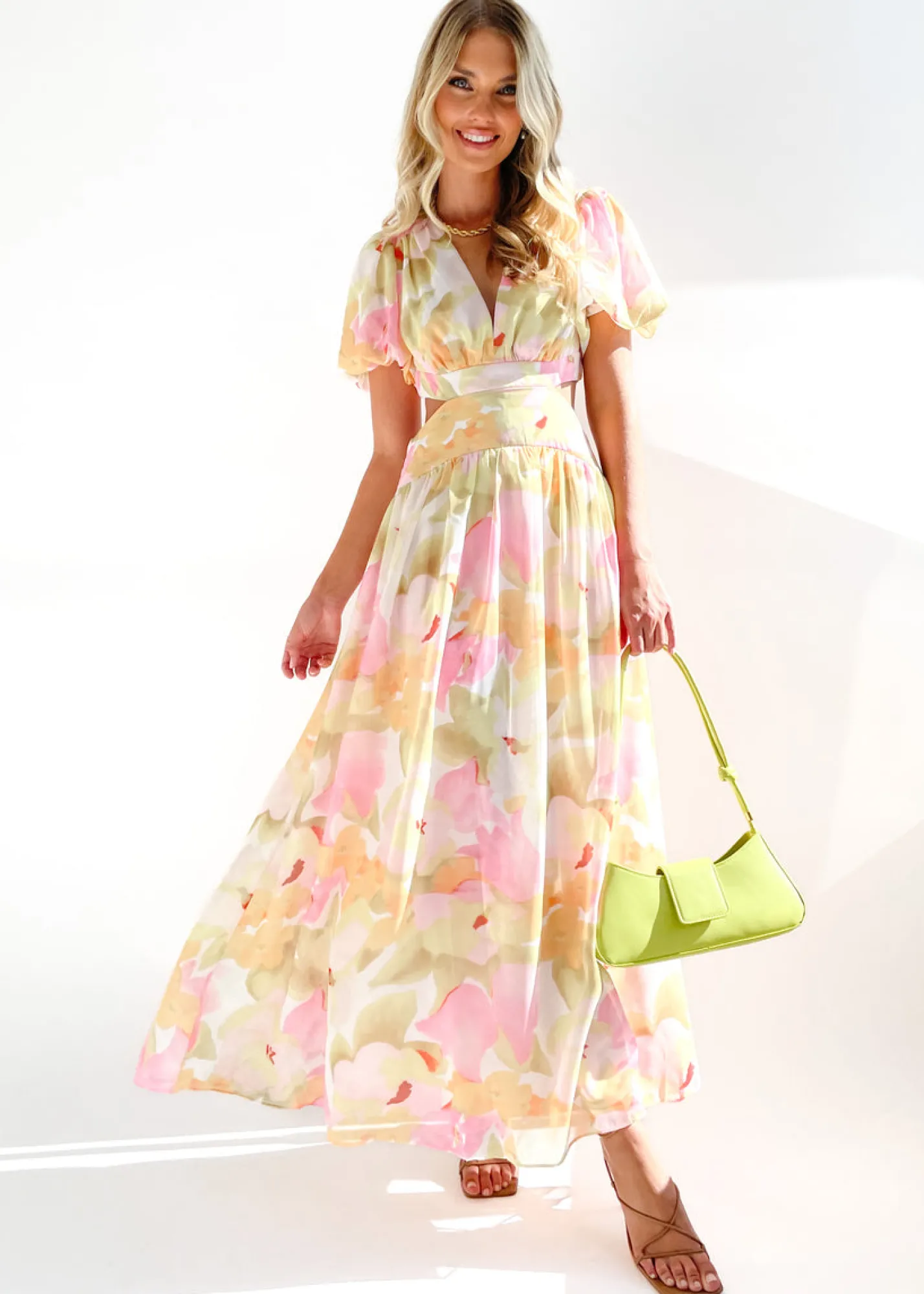 Women Gingham & Heels Maxi>Sloanie Maxi Dress