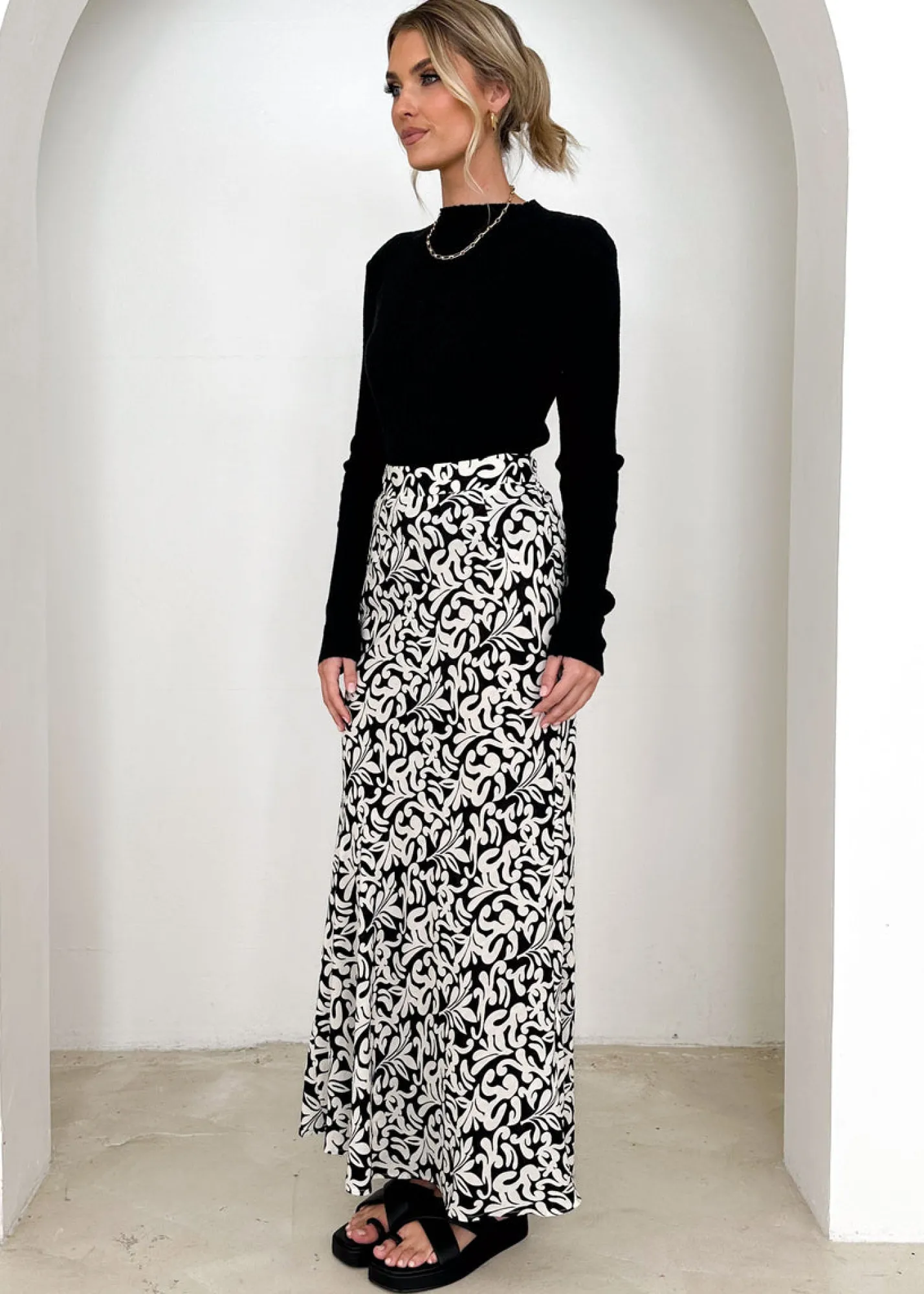 Women Gingham & Heels Skirts>Soph Maxi Skirt