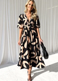 Women Gingham & Heels Midi><noscript><img width=