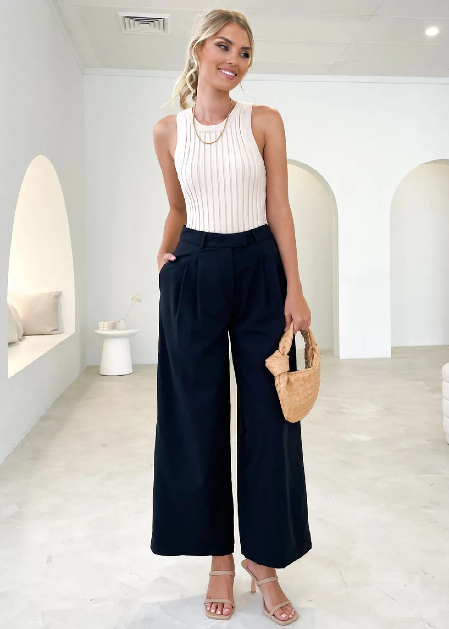 Women Gingham & Heels Pants>Stratford Pants