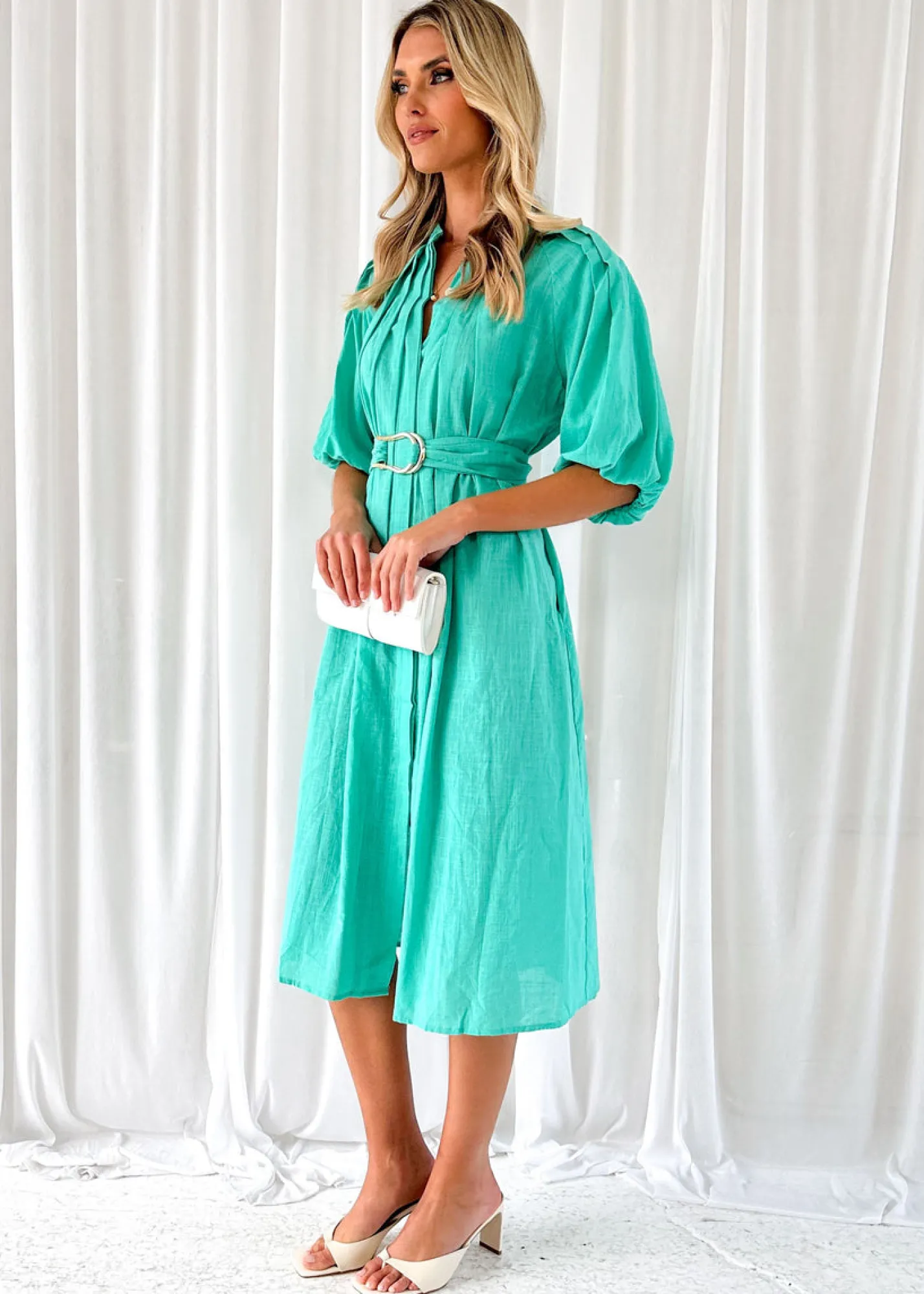 Women Gingham & Heels Midi>Sukey Midi Dress