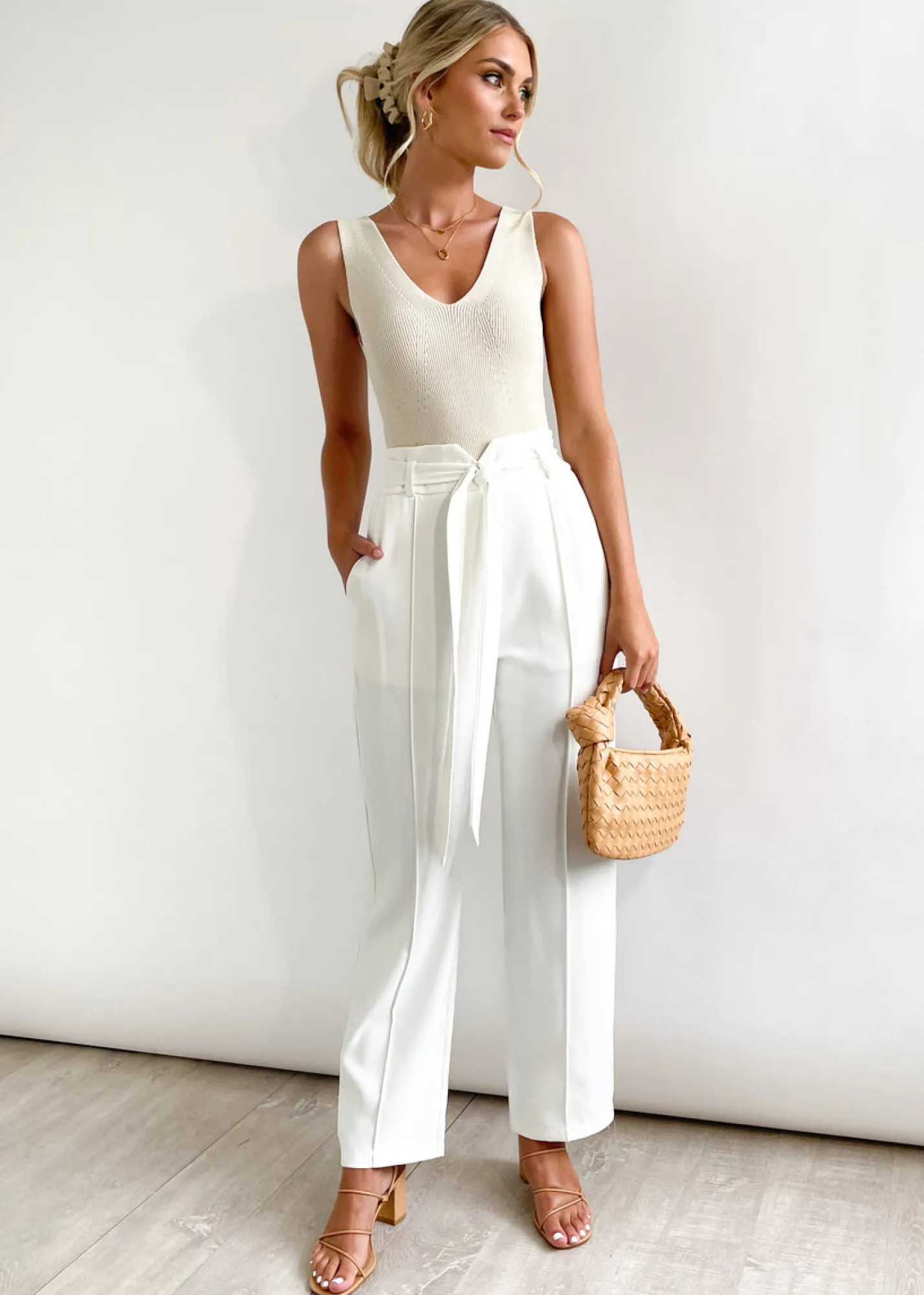 Women Gingham & Heels Pants>Susette Pants