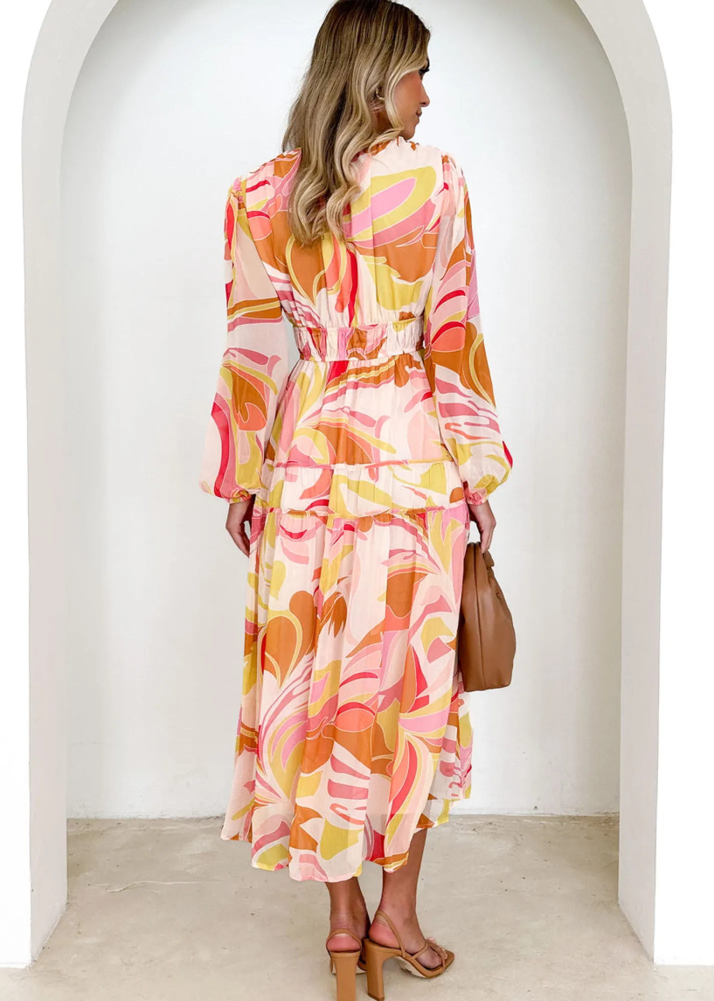 Women Gingham & Heels Maxi>Sylvannah Maxi Dress